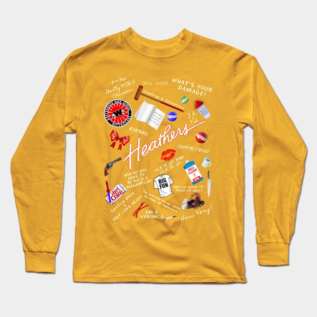 Heather's World Long Sleeve T-Shirt by damonthead